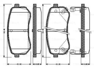 Запчасти для ТО BOSCH для KIA PICANTO (BA) 1.1 CRDi