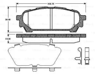 Дополнительные работы BOSCH для SUBARU IMPREZA седан (GD) 2.0 i AWD
