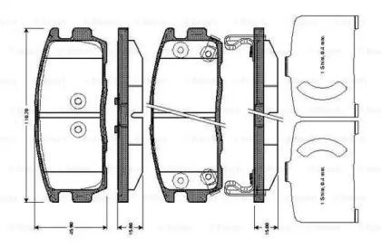 Дополнительные работы BOSCH для CHEVROLET CAPTIVA (C100, C140) 2.2 D