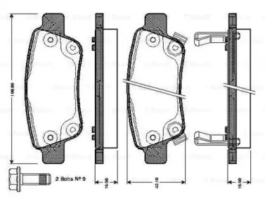 Запчасти для ТО BOSCH для HONDA CR-V IV (RM_) 2.0 AWD (RE5)