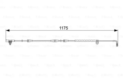 Тормоза BOSCH для LAND ROVER DISCOVERY III (L319) 4.4 4x4