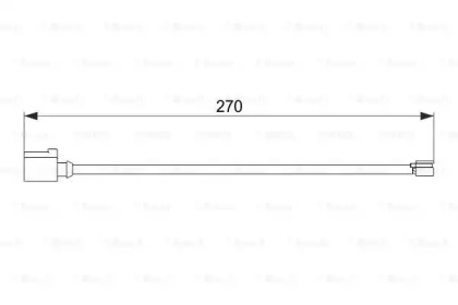 Дисковой тормозной механизм BOSCH для PORSCHE 911 (991) 3.8 Carrera 4S / 4 GTS