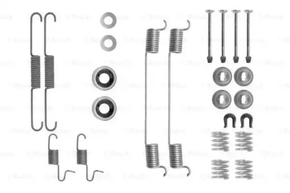 Барабанный тормозной механизм BOSCH для NISSAN TERRANO I (WD21) 2.4 i 4WD