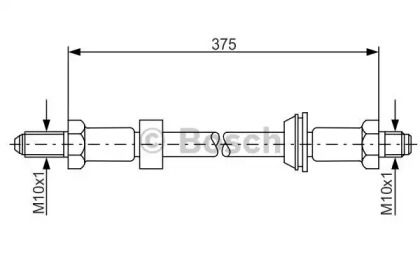 Тормоза BOSCH для FORD ESCORT IV Turnier (AWF, AVF) 1.6 D
