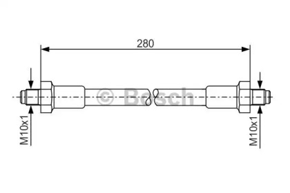 Тормоза BOSCH для FORD CAPRI (ECJ) 2000