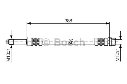 Тормоза BOSCH для VW CRAFTER 30-50 c бортовой платформой/ходовая часть (2F_) 2.0 TDI