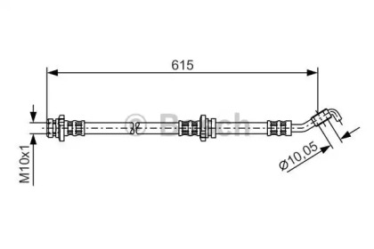тормозные шланги BOSCH для NISSAN NOTE (E11, NE11) 1.5 dCi