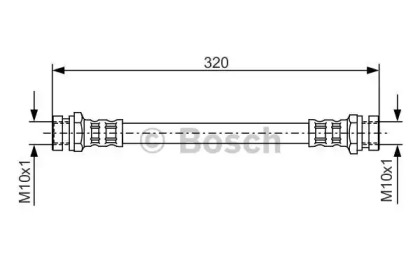 Тормоза BOSCH для MAZDA 323 III Hatchback (BF) 1.6