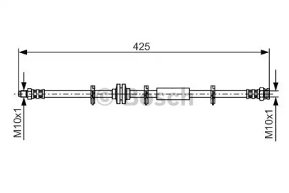 Тормоза BOSCH для ALFA ROMEO 164 (164_) 3.0 24V (164.K1)