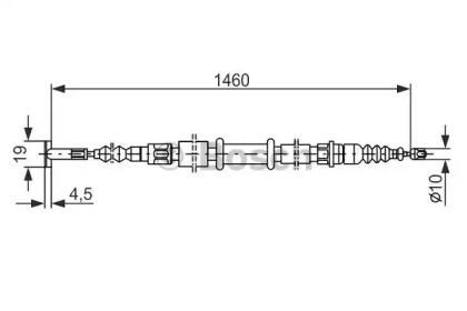 Рычаги / Тросы / Тяги BOSCH для ALFA ROMEO 146 (930_) 1.7 i.e. 16V (930.B1)