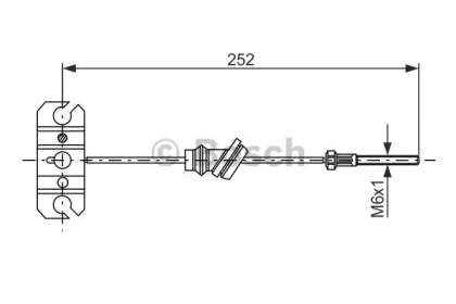Тормоза BOSCH для MAZDA 626 III Hatchback (GD) 2.0 16V