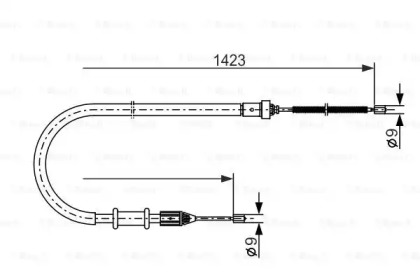 Тормоза BOSCH для NISSAN KUBISTAR (X76) 1.5 dCi