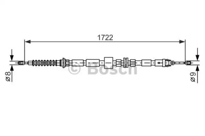 Рычаги / Тросы / Тяги BOSCH для FORD MONDEO III Turnier (BWY) 2.5 V6 24V