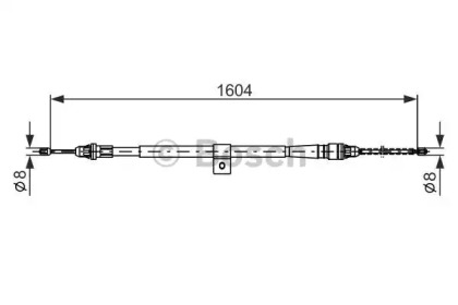 Рычаги / Тросы / Тяги BOSCH для NISSAN MICRA C+C III (K12) 1.4 16V
