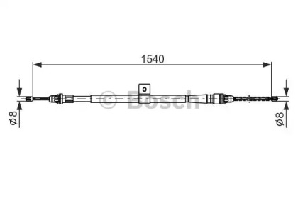 Рычаги / Тросы / Тяги BOSCH для NISSAN MICRA C+C III (K12) 1.4 16V