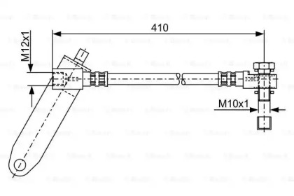 Тормоза BOSCH для FORD TRANSIT c бортовой платформой/ходовая часть (FM_ _, FN_ _) 2.0 DI (F_E_, F_F_)