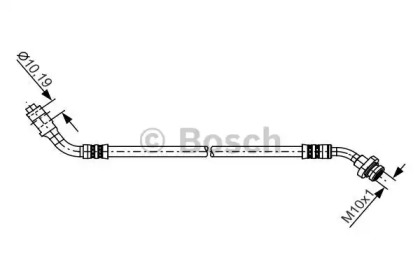Тормоза BOSCH для NISSAN TERRANO I (WD21) 2.4 i 4WD
