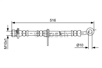 Тормоза BOSCH для HONDA ACCORD VIII универсал (CW) 2.2 i-DTEC (CW3)