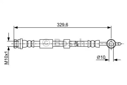 Тормоза BOSCH для MAZDA 6 универсал (GH) 2.2 D