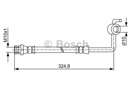 тормозные шланги BOSCH для MAZDA MX-5 I (NA) 1.8