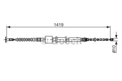 Рычаги / Тросы / Тяги BOSCH для ALFA ROMEO 146 (930_) 1.7 i.e. 16V (930.B1)