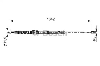 Рычаги / Тросы / Тяги BOSCH для VW POLO (6R, 6C) 1.4 BiFuel