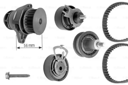 Комплект ремней ГРМ BOSCH для VW BORA Variant (1J6) 1.6 16V
