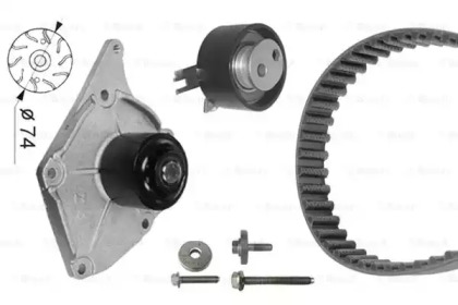 Комплект ремней ГРМ BOSCH для NISSAN KUBISTAR (X76) 1.5 dCi