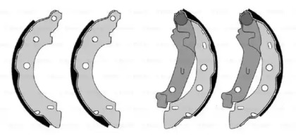 Барабанный тормозной механизм BOSCH для NISSAN KUBISTAR (X76) 1.5 dCi
