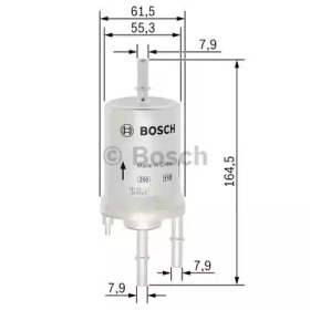 Топливный фильтр/ корпус BOSCH для VW GOLF VI (5K1) 1.6 BiFuel