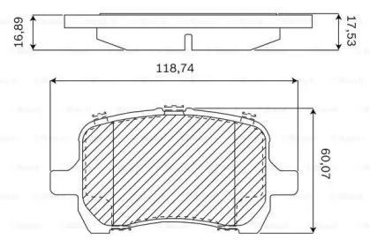 Дополнительные работы BOSCH для CHEVROLET MALIBU (V300) 2.0 D