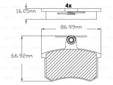 Дополнительные работы BOSCH для ALFA ROMEO 164 (164_) 3.0 24V (164.K1)