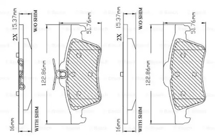 Запчасти для ТО BOSCH для JAGUAR XJ (X351) 2.0