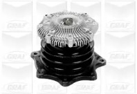 Водяной насос / прокладка GRAF для NISSAN PICK UP (D21) 2.5 D 4WD