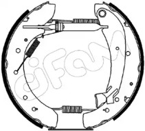Тормозная колодка / накладка CIFAM для FIAT DUCATO c бортовой платформой/ходовая часть (230_) 2.5 TDI