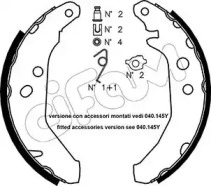 Барабанный тормозной механизм CIFAM для FORD FIESTA III (GFJ) 1.6