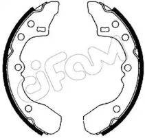Тормозная колодка / накладка CIFAM для MAZDA 323 III Hatchback (BF) 1.6