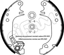 Тормозная колодка / накладка CIFAM для PEUGEOT 205 I (741A/C) 1.7 Diesel