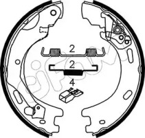 Тормоза CIFAM для LAND ROVER DISCOVERY III (L319) 2.7 TD 4x4