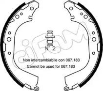 Барабанный тормозной механизм CIFAM для NISSAN CABSTAR (F22, H40) 2.5 TD (F22)