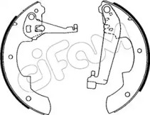 Тормозная колодка / накладка CIFAM для PEUGEOT 305 II Break (581E) 1.9 Diesel