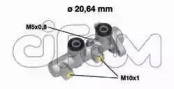 главный тормозной цилиндр CIFAM для CHEVROLET MATIZ (M200, M250) 1.0