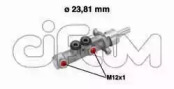 главный тормозной цилиндр CIFAM для NISSAN INTERSTAR Фургон (X70) dCi 120