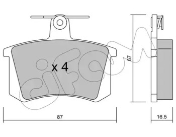 Дополнительные работы CIFAM для ALFA ROMEO 164 (164_) 3.0 24V (164.K1)