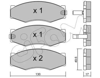 Дополнительные работы CIFAM для NISSAN PICK UP (D21) 2.5 D 4WD