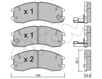 Дополнительные работы CIFAM для MAZDA 626 III Hatchback (GD) 2.2 12V
