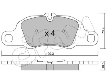 Запчасти для ТО CIFAM для PORSCHE 911 Кабриолет (997) 3.6 Carrera