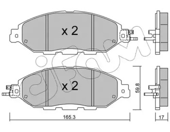 Запчасти для ТО CIFAM для NISSAN PATHFINDER IV (R52) 3.0 dCi 4WD