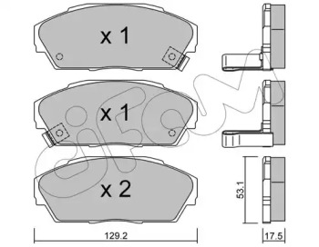 Запчасти для ТО CIFAM для HONDA ACCORD III Aerodeck (CA) 2.0 EX (CA5)