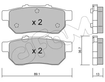 Дополнительные работы CIFAM для HONDA CIVIC VI седан (EJ, EK) 1.6 VTi (EK4)